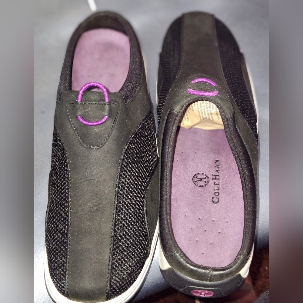 Cole Haan Nike Air Balboa Slip-on Mules Shoes 7B